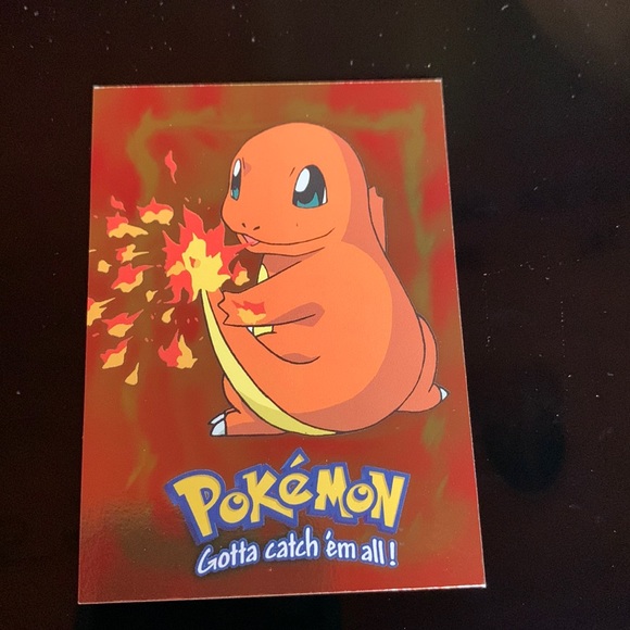 Charmander 04 Topps Pokémon The First Movie Trading card Hologram - Picture 2 of 4